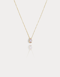 Cait Bezel Necklace