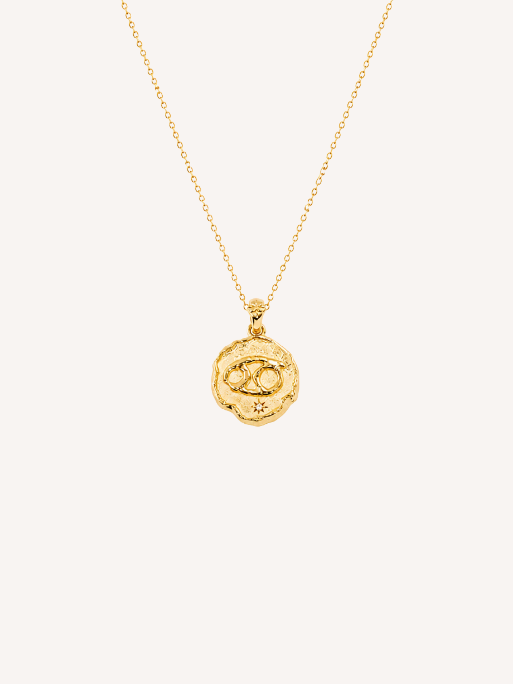 Cancer Coin Necklace