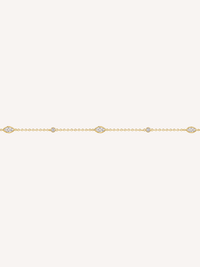 Marquise Bezel Waist Chain