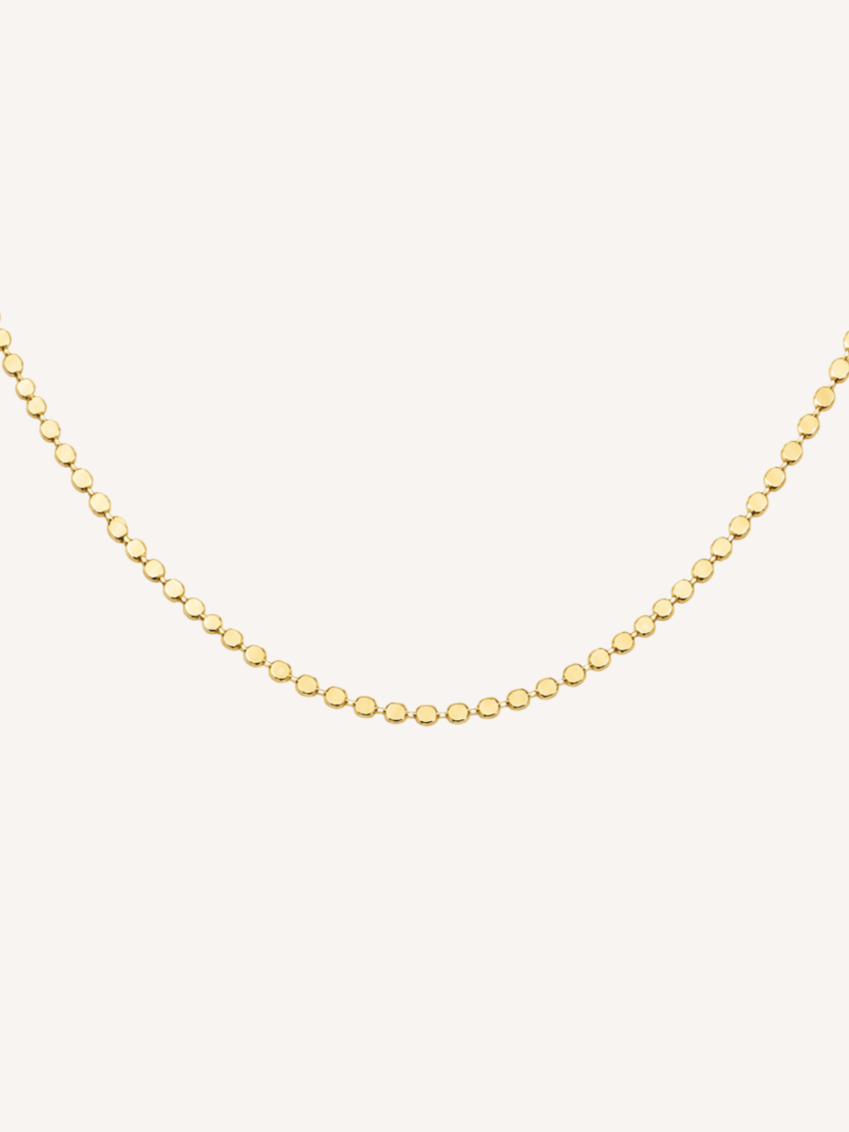 Disc Chain Necklace
