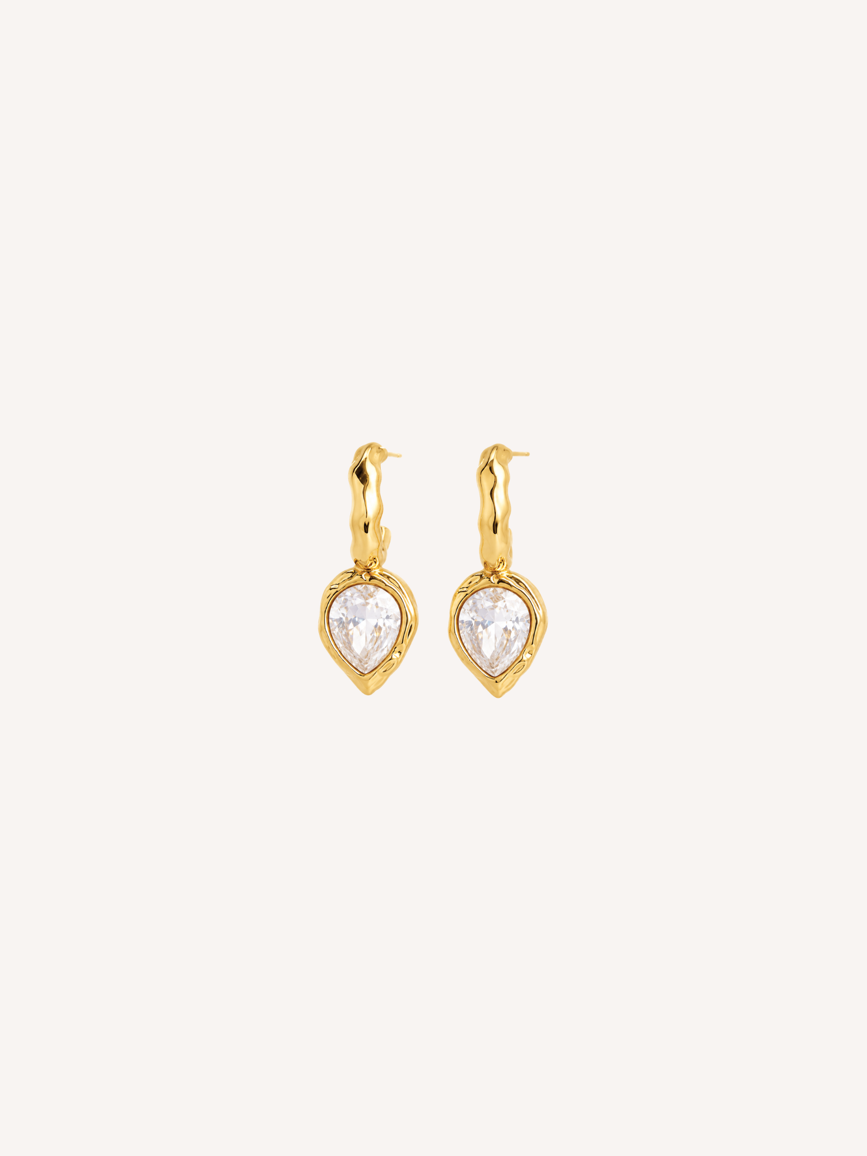 Molten Teardrop Earrings