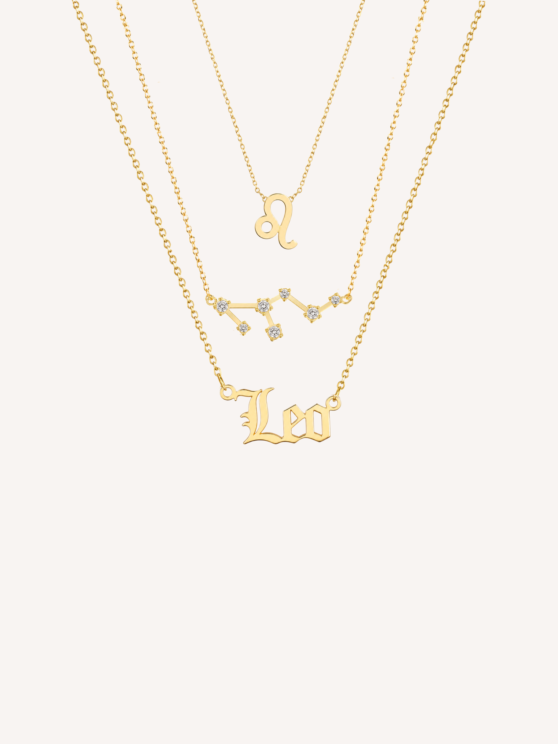 Zodiac Necklace Set