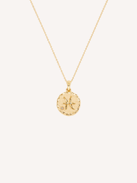 Pisces Coin Necklace