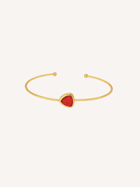 Red CZ Cuff