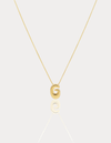 Retro Initial Necklace
