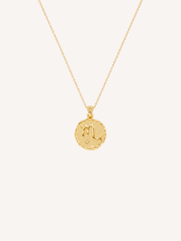 Scorpio Coin Necklace