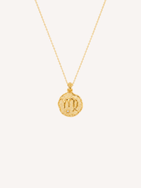 Virgo Coin Necklace