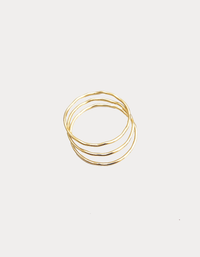 Wavy Bangle Set