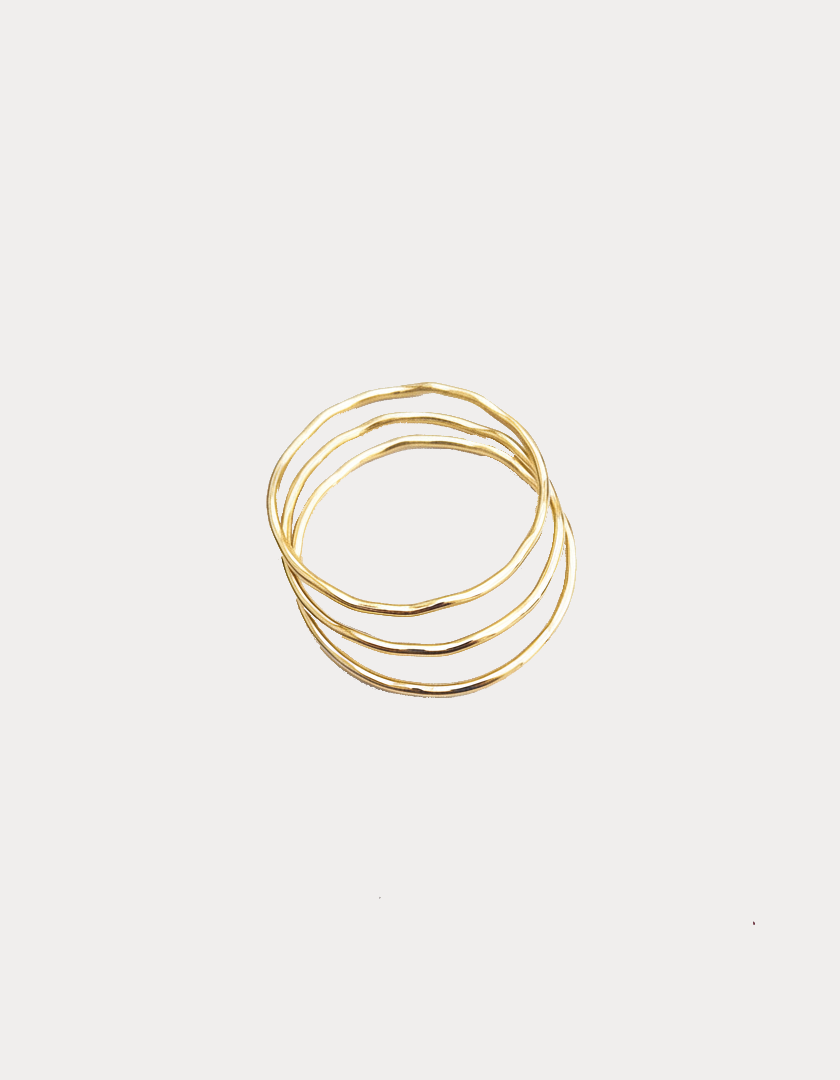 Wavy Bangle Set