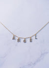 Custom Crystal Name Necklace