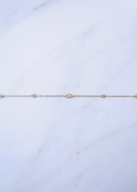 Marquise Bezel Waist Chain