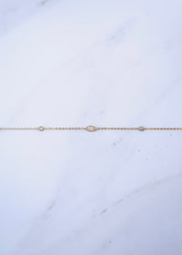 Marquise Bezel Waist Chain