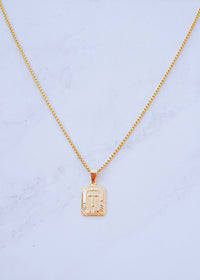 Initial Tag Necklace