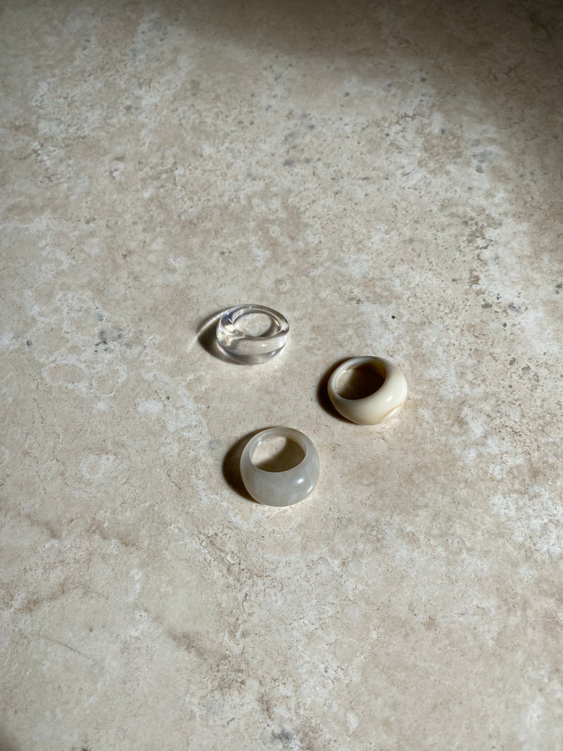 Ecru Lu Ring