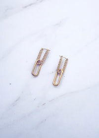 Twisted Link Earrings