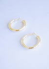 18k Celine Hoops