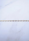 Oval Bezel Waist Chain