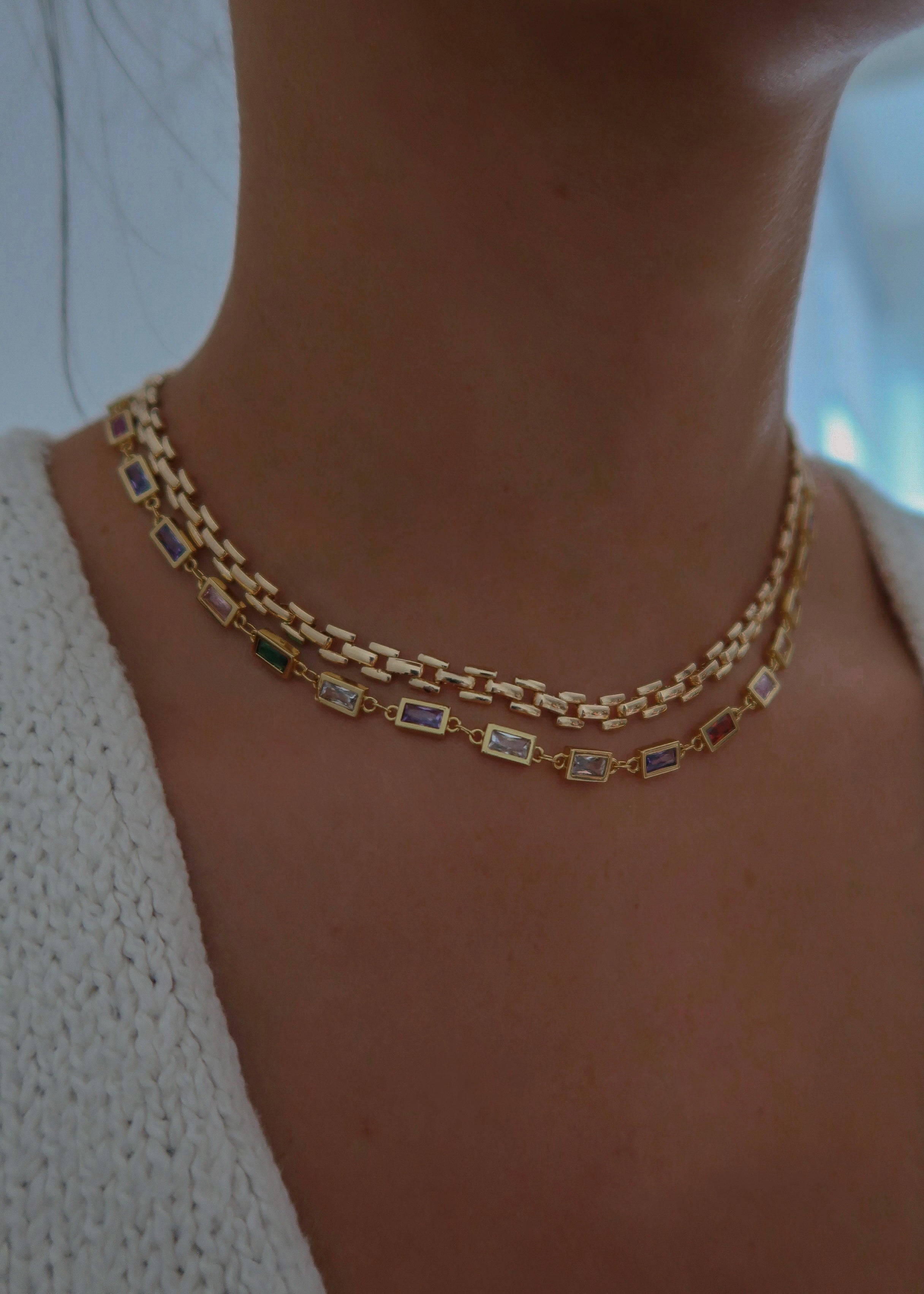 TEN．×CLANE TWIG CHAIN NECKLACE