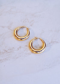 Large Orb Hoops